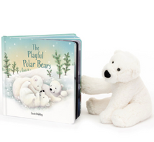 Load image into Gallery viewer, Jellycat The Playful Polar Bears Book