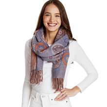 Load image into Gallery viewer, Cashmink Round The Clock Woven Scarf, 2 Colors