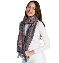 Load image into Gallery viewer, Cashmink Round The Clock Woven Scarf, 2 Colors