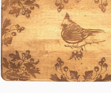 Load image into Gallery viewer, Artisan Maple Wood Serving Board, Cardinal