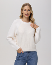 Load image into Gallery viewer, McKenzie Sweater with Removable Turtleneck Collar (Taupe, Size L)