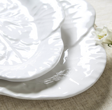 Load image into Gallery viewer, White Cabbage Melamine Serving Trays, 2 Sizes