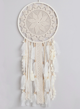 Load image into Gallery viewer, Cream Dreamcatcher, Large