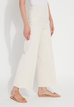 Load image into Gallery viewer, Erin Hi Waist Wide Leg Denim -Oat