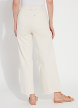 Load image into Gallery viewer, Erin Hi Waist Wide Leg Denim -Oat