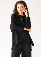 Load image into Gallery viewer, MerSea Catalina Slub Tee - Black, Navy
