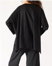 Load image into Gallery viewer, MerSea Catalina Slub Tee - Black, Navy