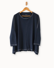 Load image into Gallery viewer, MerSea Catalina Slub Tee - Black, Navy