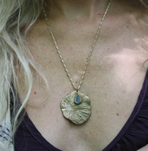 Load image into Gallery viewer, Emilie Shapiro Sand Dollar Pendant Necklace