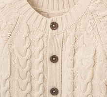 Load image into Gallery viewer, Elegant Baby Cable Knit Jumpsuit