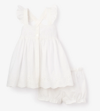 Load image into Gallery viewer, Elegant Baby Eyelet Lace Ruffle Dress