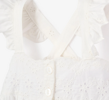 Load image into Gallery viewer, Elegant Baby Eyelet Lace Ruffle Dress