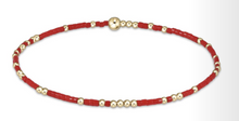 Load image into Gallery viewer, Enewton Hope Unwritten Beaded Bracelet (Firecracker, White, Red, Navy)
