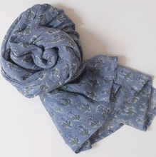 Load image into Gallery viewer, Hand Block Printed Scarves, 8 Colors