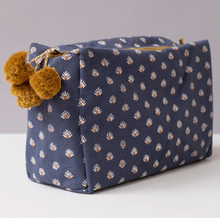 Load image into Gallery viewer, Hand Block Printed Toiletry Bag, 8 Patterns
