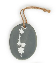 Load image into Gallery viewer, Oval Porcelain Quote Ornament  (10 Styles)