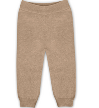Load image into Gallery viewer, HAPPY Chunky Knit Baby Cardigan Sweater With Matching Oat/Heather Pants (LAST ONE, 18-24M)