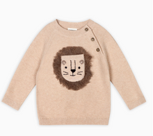 Load image into Gallery viewer, Lion Pullover Sweater + Pant Set, Oatmeal Heather