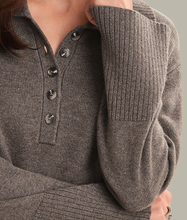 Load image into Gallery viewer, Simone Oversized Polo Pullover