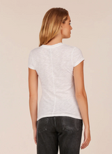 Load image into Gallery viewer, Short Sleeve Simple Crewneck Tee, White