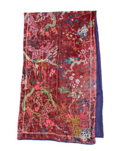 Load image into Gallery viewer, Enchanted Garden Velvet Scarf (3 Colors)