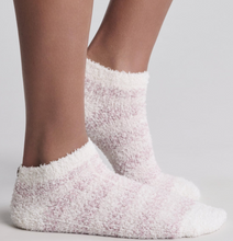 Load image into Gallery viewer, Barefoot Dreams CozyChic Heathered Stripe Ankle Sock Set (2 Colors)