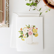 Load image into Gallery viewer, Hobnail Bouquet Notecards (Set of 8)