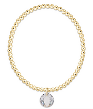 Load image into Gallery viewer, Enewton Classic Gold 3mm Bracelet - Reflection Charm (12 Colors)