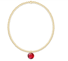 Load image into Gallery viewer, Enewton Classic Gold 2mm Bracelet - Reflection Small Charm (12 Colors)