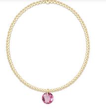 Load image into Gallery viewer, Enewton Classic Gold 2mm Bracelet - Reflection Small Charm (12 Colors)