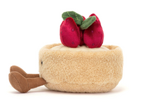 Load image into Gallery viewer, Jellycat Amuseables Fleurette Tarte Aux Fraises