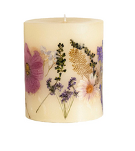 Load image into Gallery viewer, Roman Lavender Botanical Candle, 5.5"
