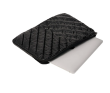 Load image into Gallery viewer, Quilted Hydro Travel Tote (Gold, Black)