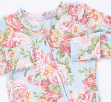 Load image into Gallery viewer, Angel Dear Angeline 2-Way Ruffle Back Zipper Footie