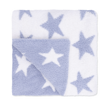 Load image into Gallery viewer, Chenille Baby Blanket (Rose, Blue, Natural)