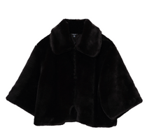 Load image into Gallery viewer, Blair Sheared Mink Faux Fur Jacket (Chai, Black)