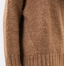 Load image into Gallery viewer, Humility Boucle Knit Sweater, Camel