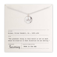 Load image into Gallery viewer, Arrow Necklace, Silver or Gold