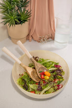 Load image into Gallery viewer, Resin Collection Salad Bowl, Cream