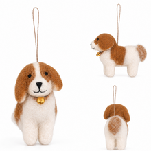 Load image into Gallery viewer, Cavalier King Charles Spaniel Dog Felt Ornament