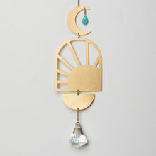 Load image into Gallery viewer, Brass & Crystal Suncatchers (5 Styles)