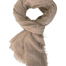 Load image into Gallery viewer, Boho Organic Cotton Scarf (12 Colors)