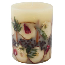 Load image into Gallery viewer, Spicy Apple Botanical Candle, 6.5"