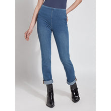 Load image into Gallery viewer, Boyfriend Jean Legging - Midwash Denim