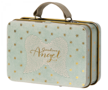 Load image into Gallery viewer, Maileg Angel Mouse in Suitcase