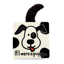 Load image into Gallery viewer, Jellycat Bashful Black and Cream Puppy, Medium
