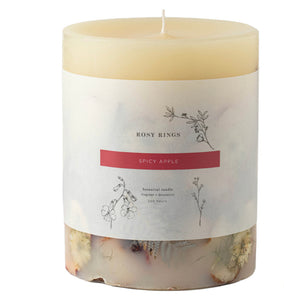 Spicy Apple Botanical Candle, 5.5"