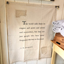 Load image into Gallery viewer, Anne of Green Gables Canvas Wall Tarp