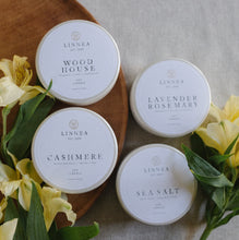 Load image into Gallery viewer, Linnea Petite Candle (Cashmere, Sea Salt)