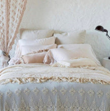Load image into Gallery viewer, IN STOCK Bella Notte Linens Madera Luxe Pillowcase (Cloud, King)
